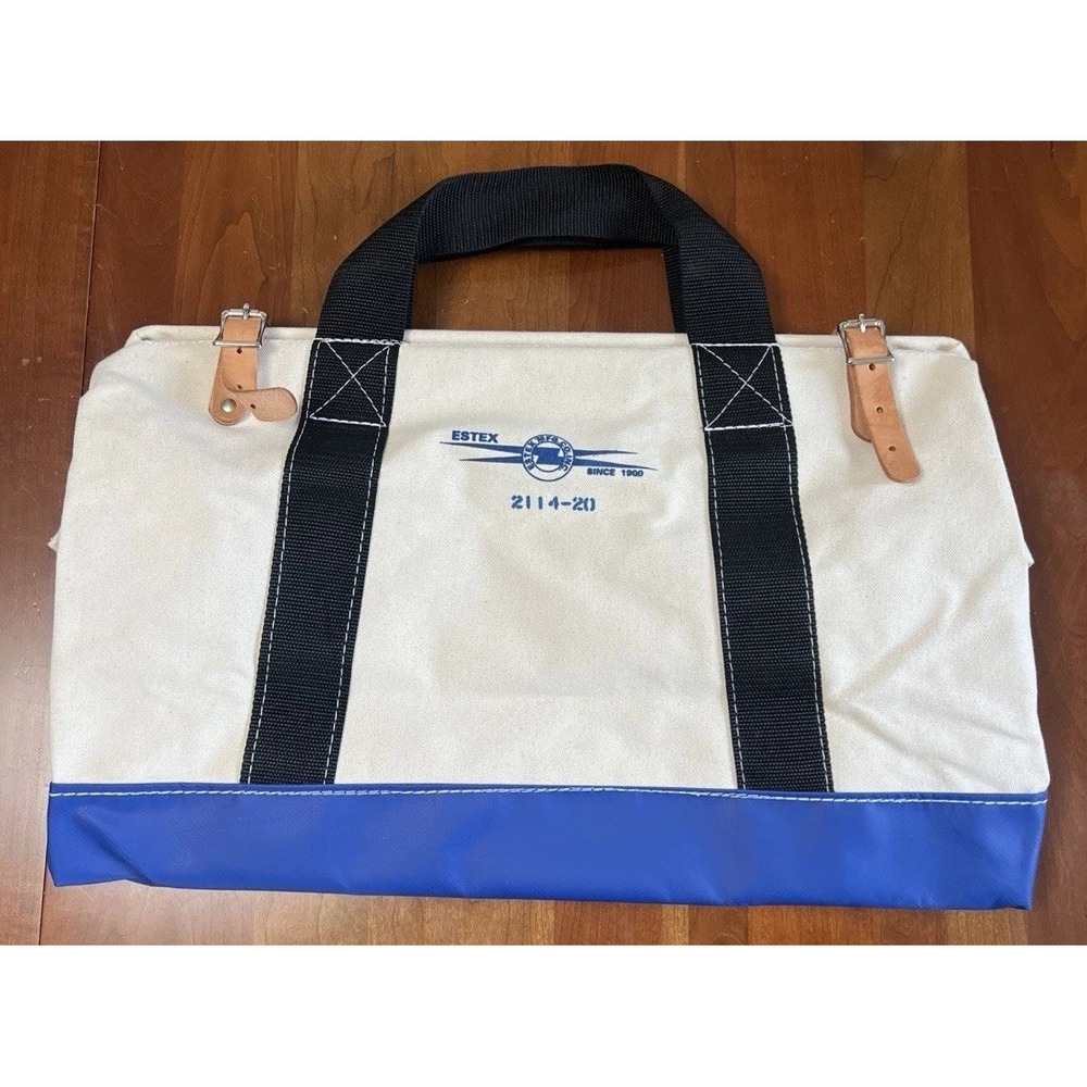 Estex Tool Bag 20" W/#8 Canvas (2114-20) Work Carpentry Electrician Box